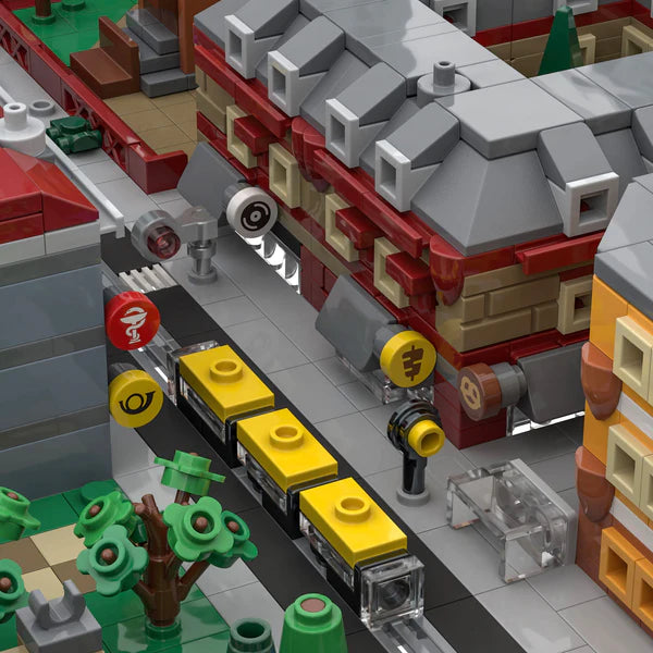 Bricks City Designer 6x Store Signs Culture