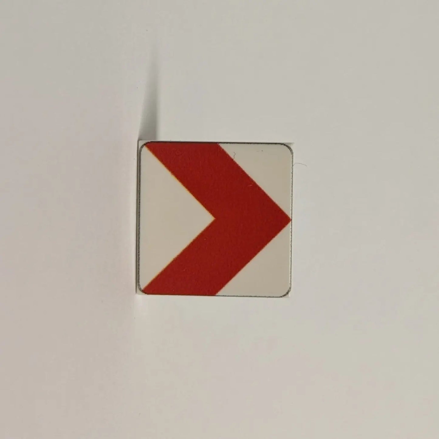 2x2 Tile "Richtungstafel in Kurven" (links, rechts) Brickhunter.shop