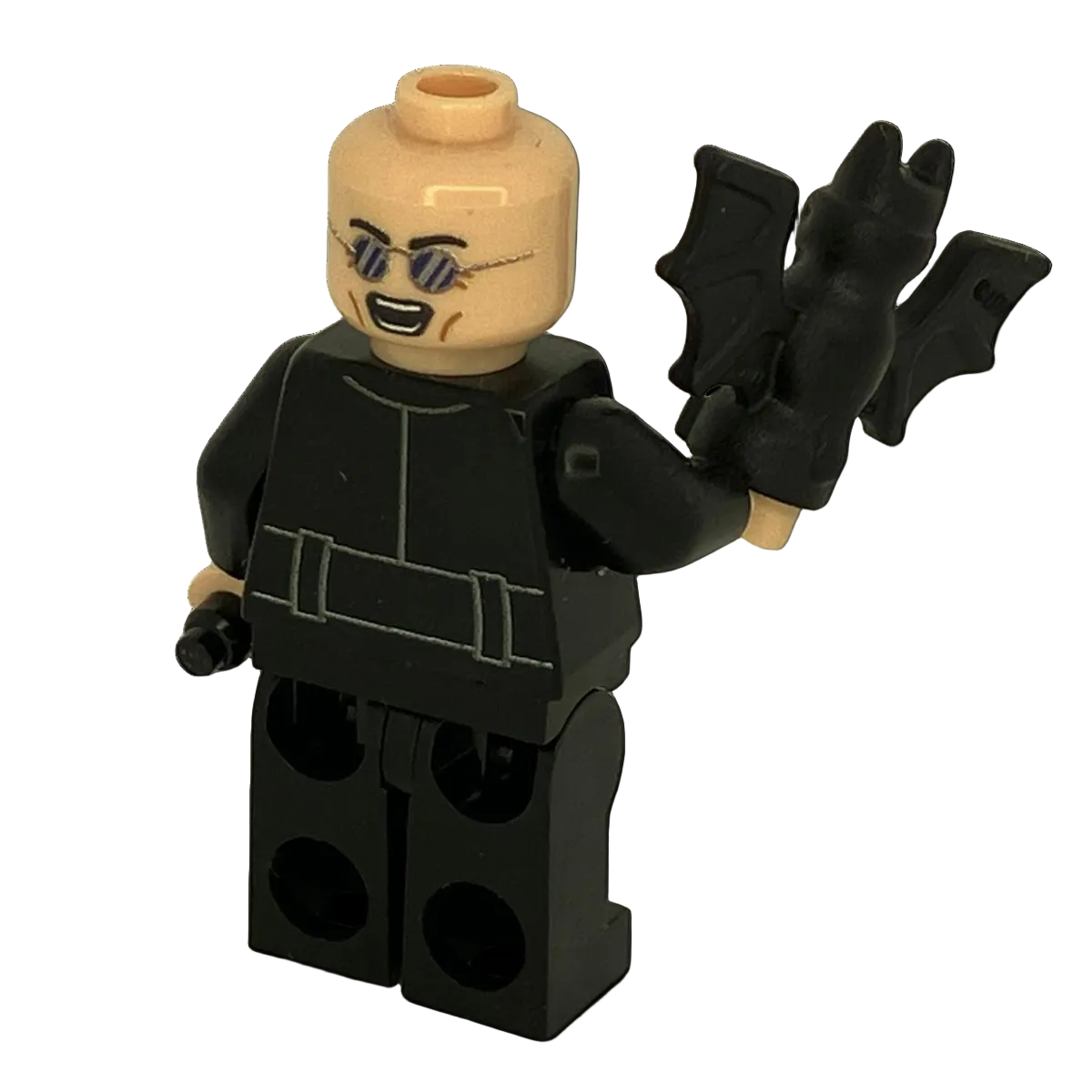 Custom Minifigur auf LEGO® Basis –"Heavy Metal Frontmann"– Fan Design – by MBB-Custom