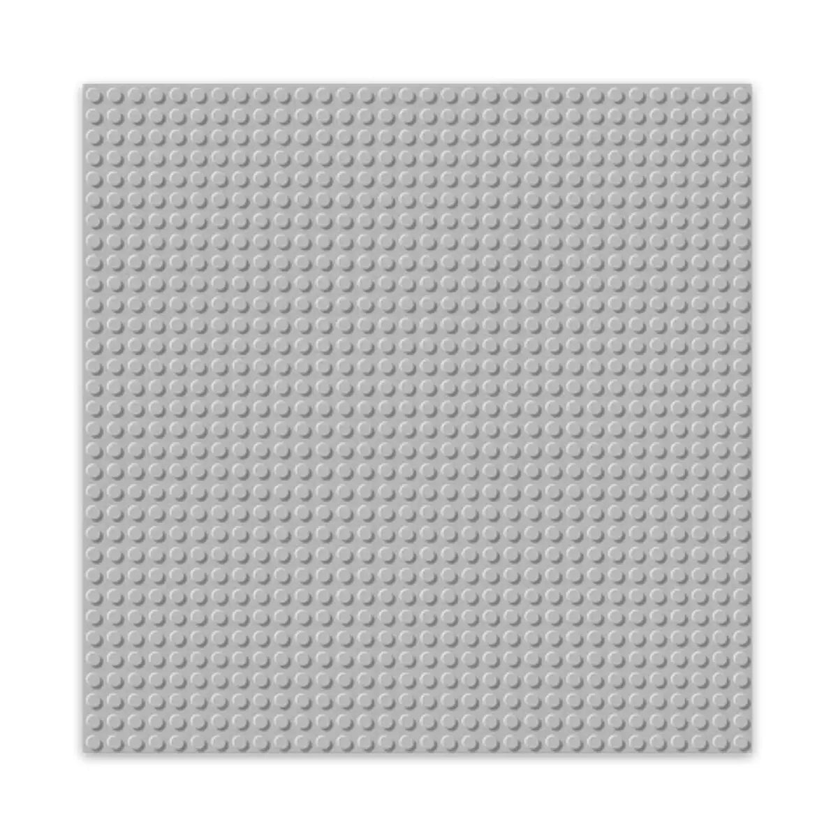 Brixies Plus Basis Platte Hellgrau 32x32 BRIXIES