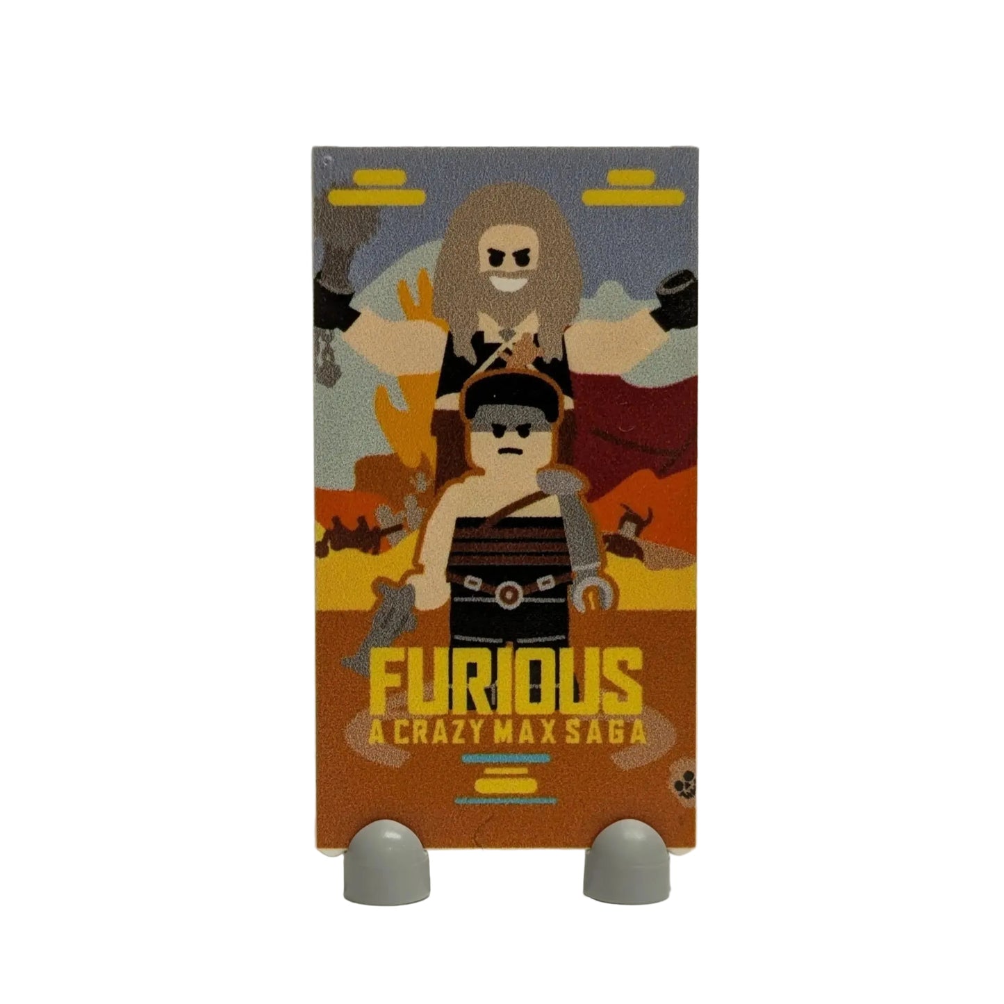 Fenster "Furious" 1x4x6 Design by MBB-Custom Brickhunter.shop