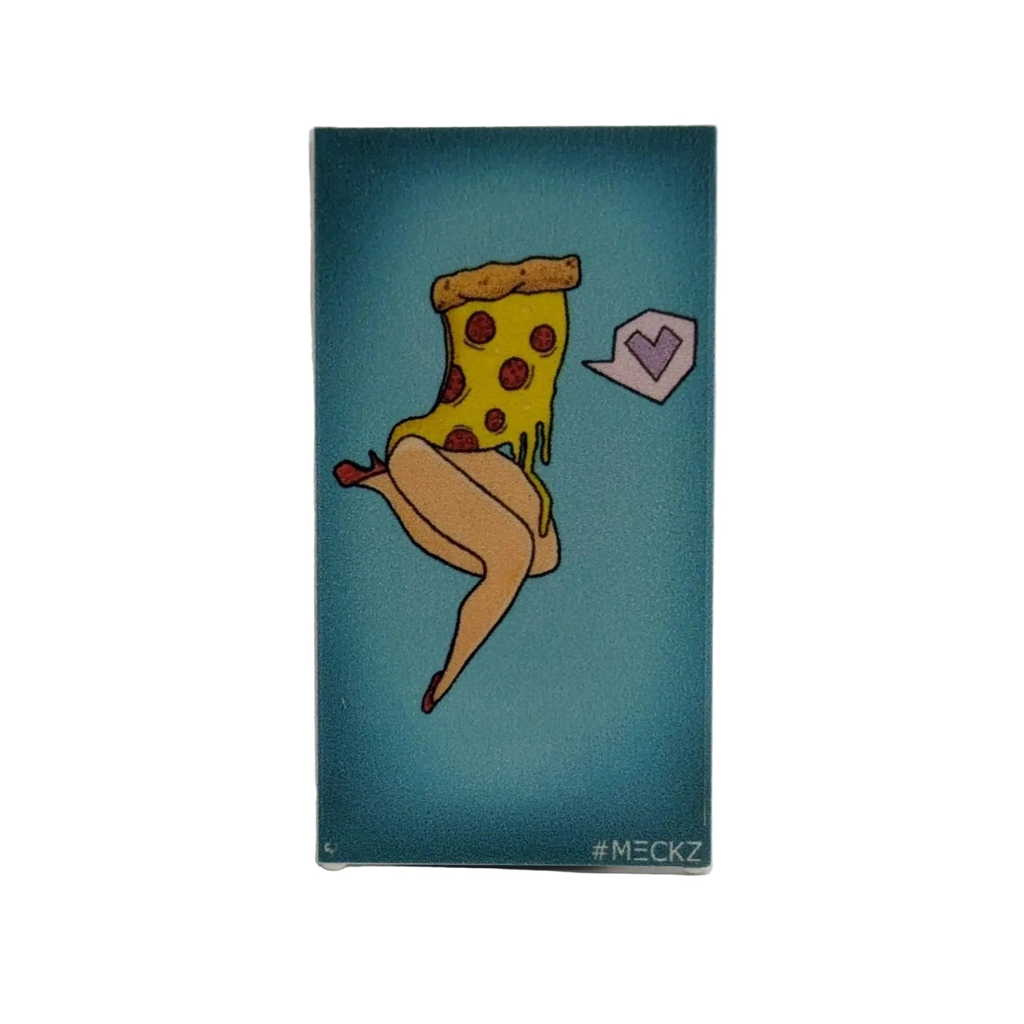 Fenster "SeXy PizZa foOd P0rn" 1x4x6 Design by MECKZ Brickhunter.shop