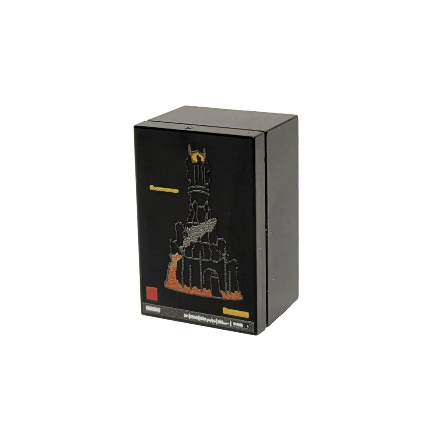"Set" 2x3 Tile "Dunkler Turm" Brickhunter.shop