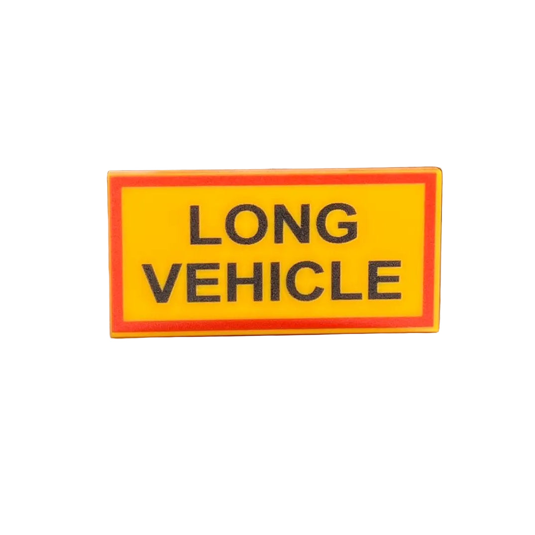 Custom LEGO® Tile 2x4 "Long Vehicle" bedruckt – Fan Design - Brickhunter.shop
