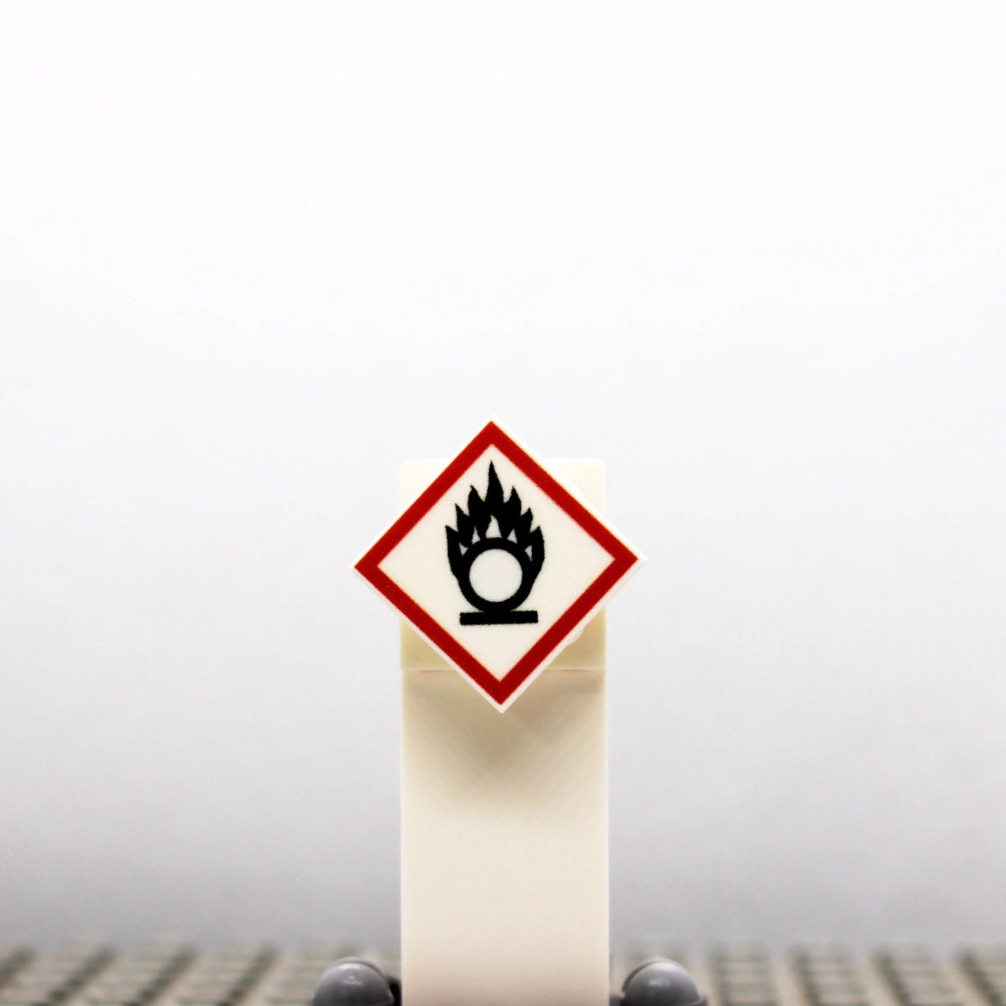 "GHS brandfördernd" 2x2 Tile Brickhunter.shop