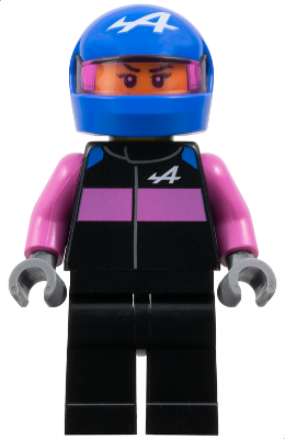 LEGO® - Minifigs - Speed Champions - sc128 - BWT Alpine F1 (77248) - Brickhunter.shop