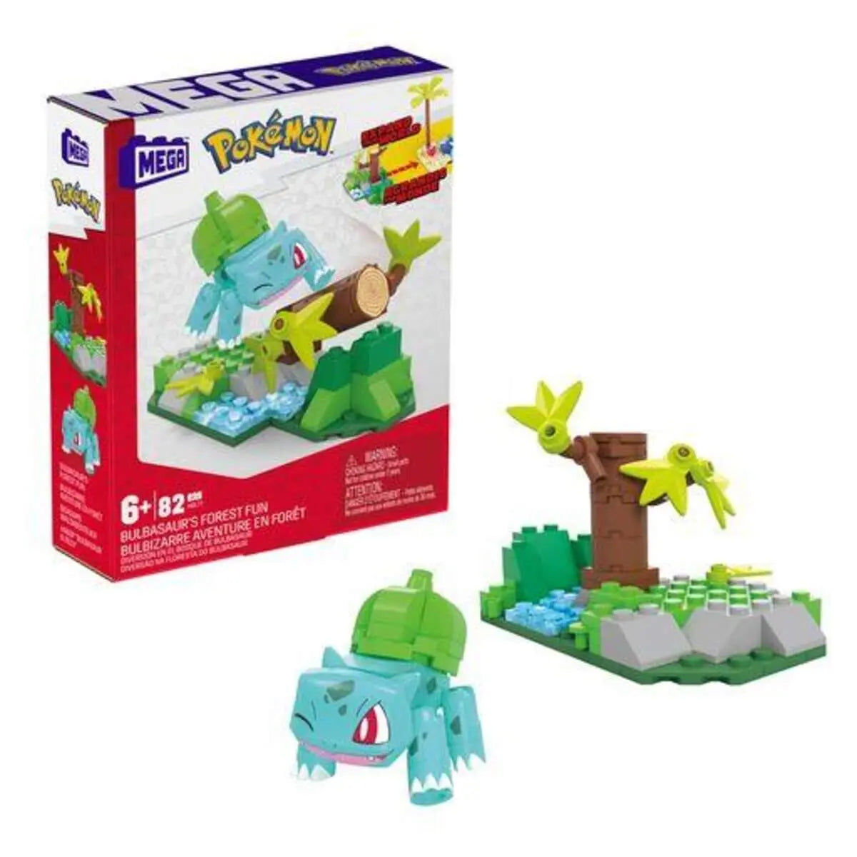 Mega Construx Pokemon - Bisasams Waldabenteuer Mega