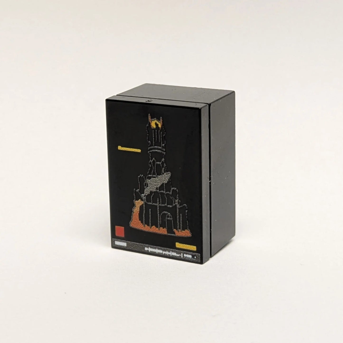 "Set" 2x3 Tile "Dunkler Turm" Brickhunter.shop