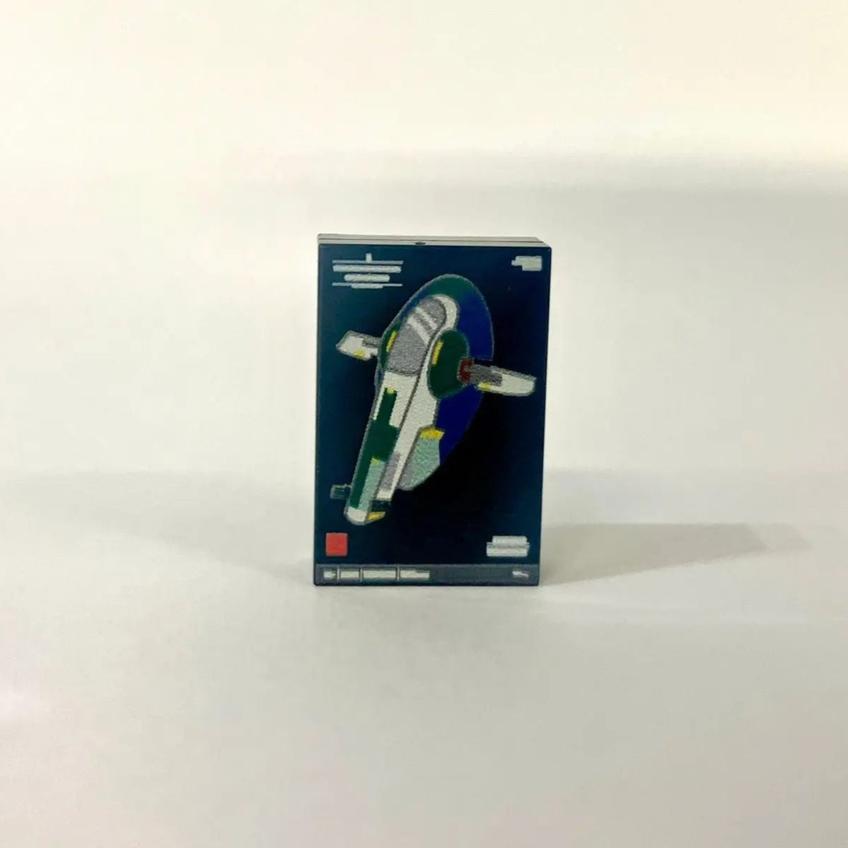 "Set" 2x3 Tile "Starship" Brickhunter.shop