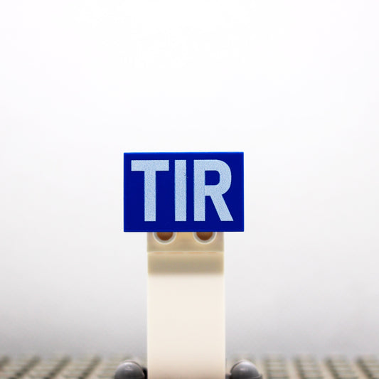 Schild "TIR" 2x3 Tile