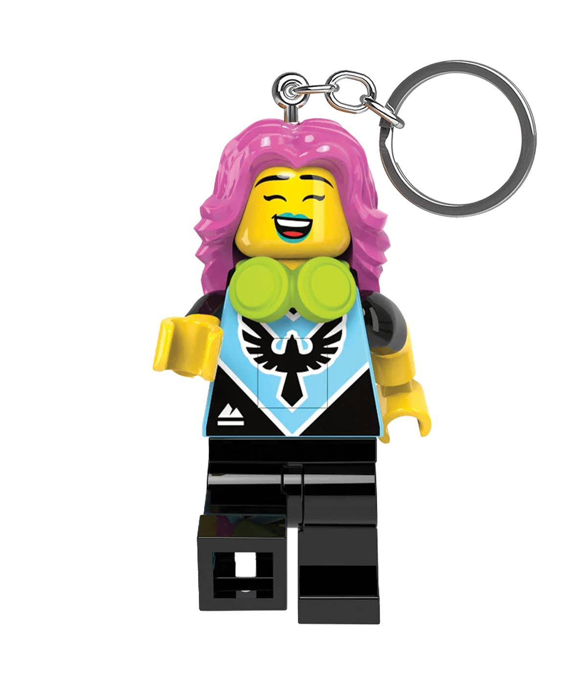 LEGO® Minifigures™ Gamer Girl Schlüsselanhänger mit Licht