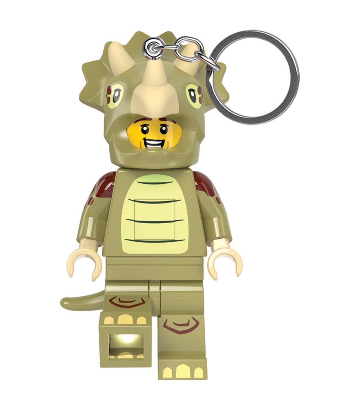 LEGO® Minifigures™ Triceratops Kostüm-Fan Schlüsselanhänger