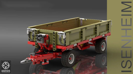Construction instructions for 3-way tipper with drawbar by Isenheim 