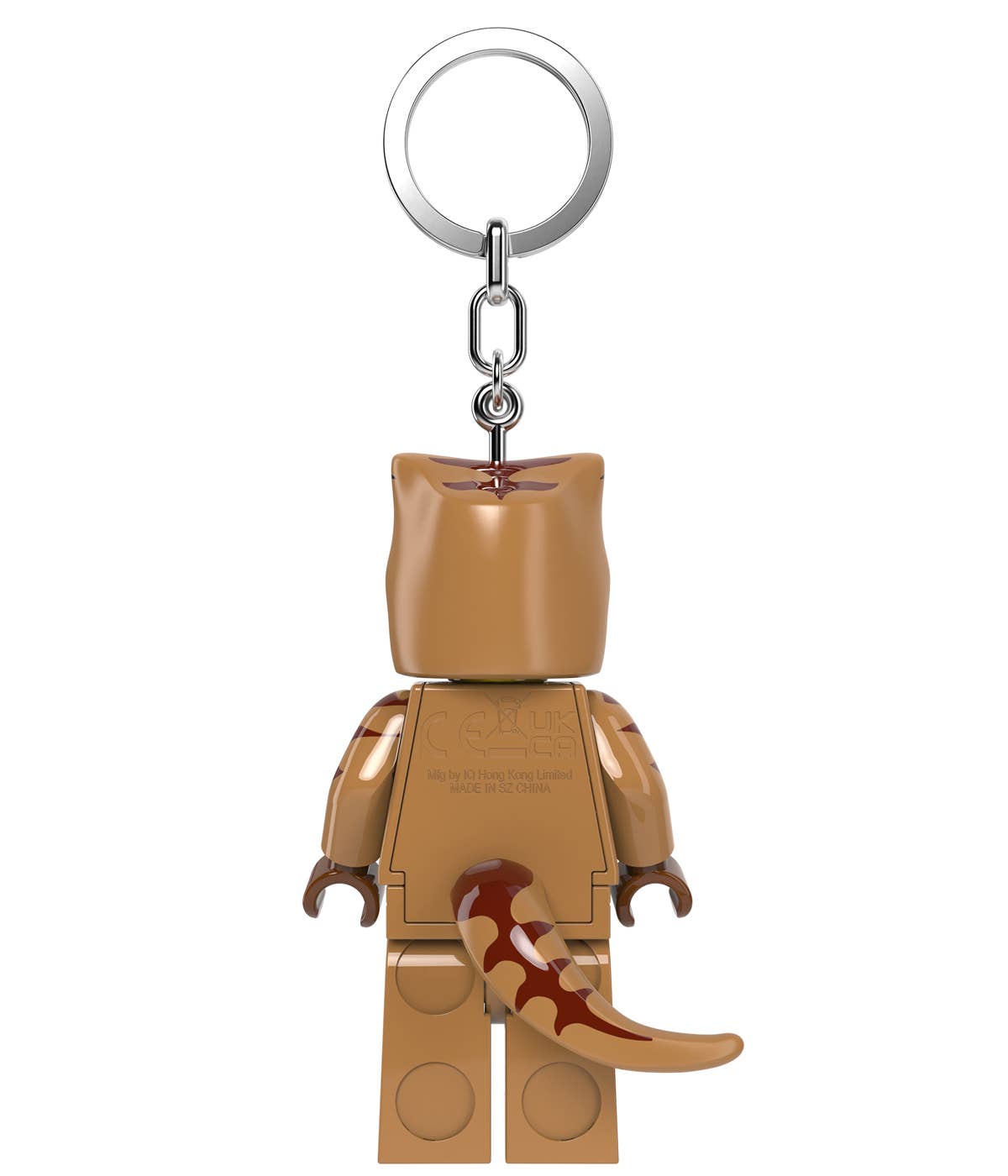 LEGO® Minifigures™ T-Rex Kostüm Fan Schlüsselanhänger mit Licht