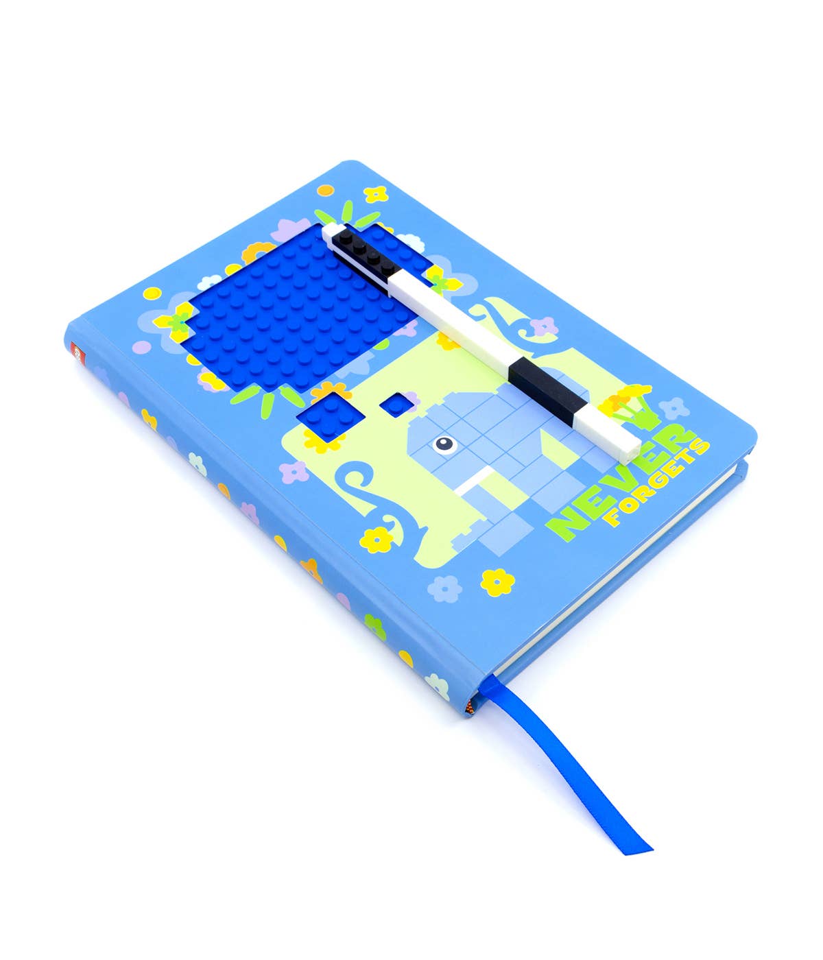LEGO® Elefant Notizbuch mit Gelstift Recyceln