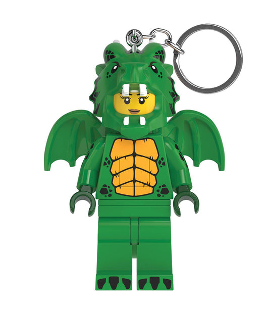 LEGO® Minifigures™ Hellgrünes Drachenmädchen mit Licht