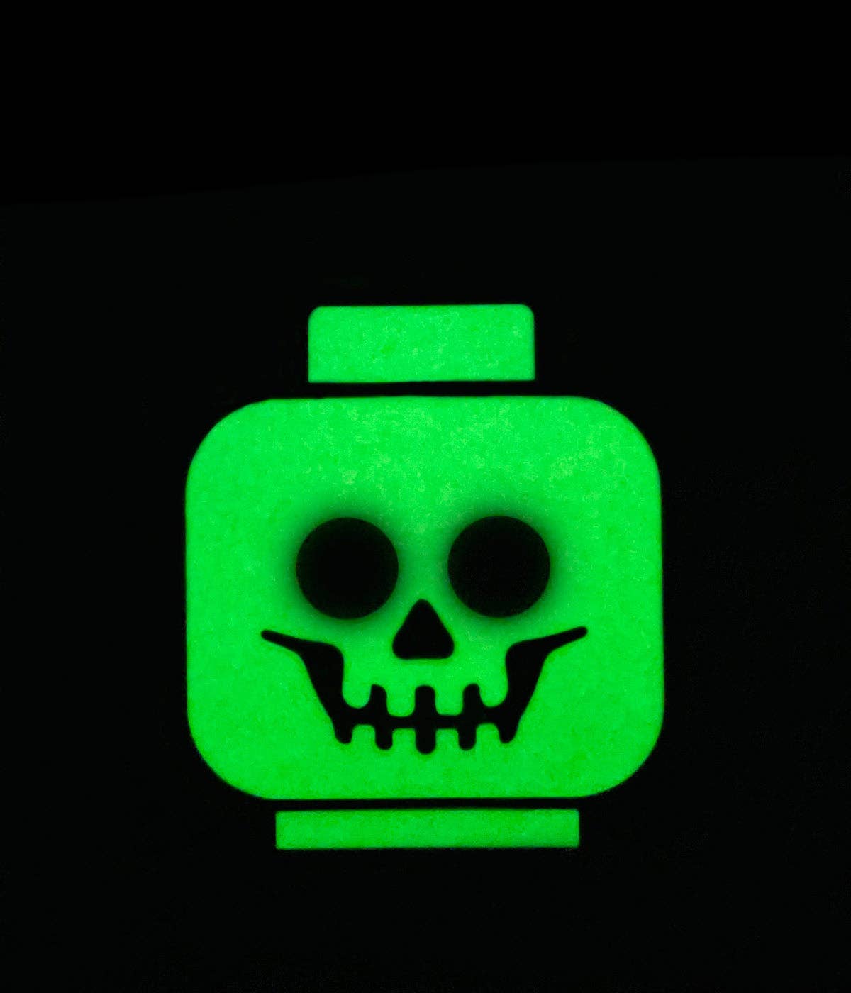 LEGO® Minifigures™ Gepäckanhänger Silikon Skelettkopf