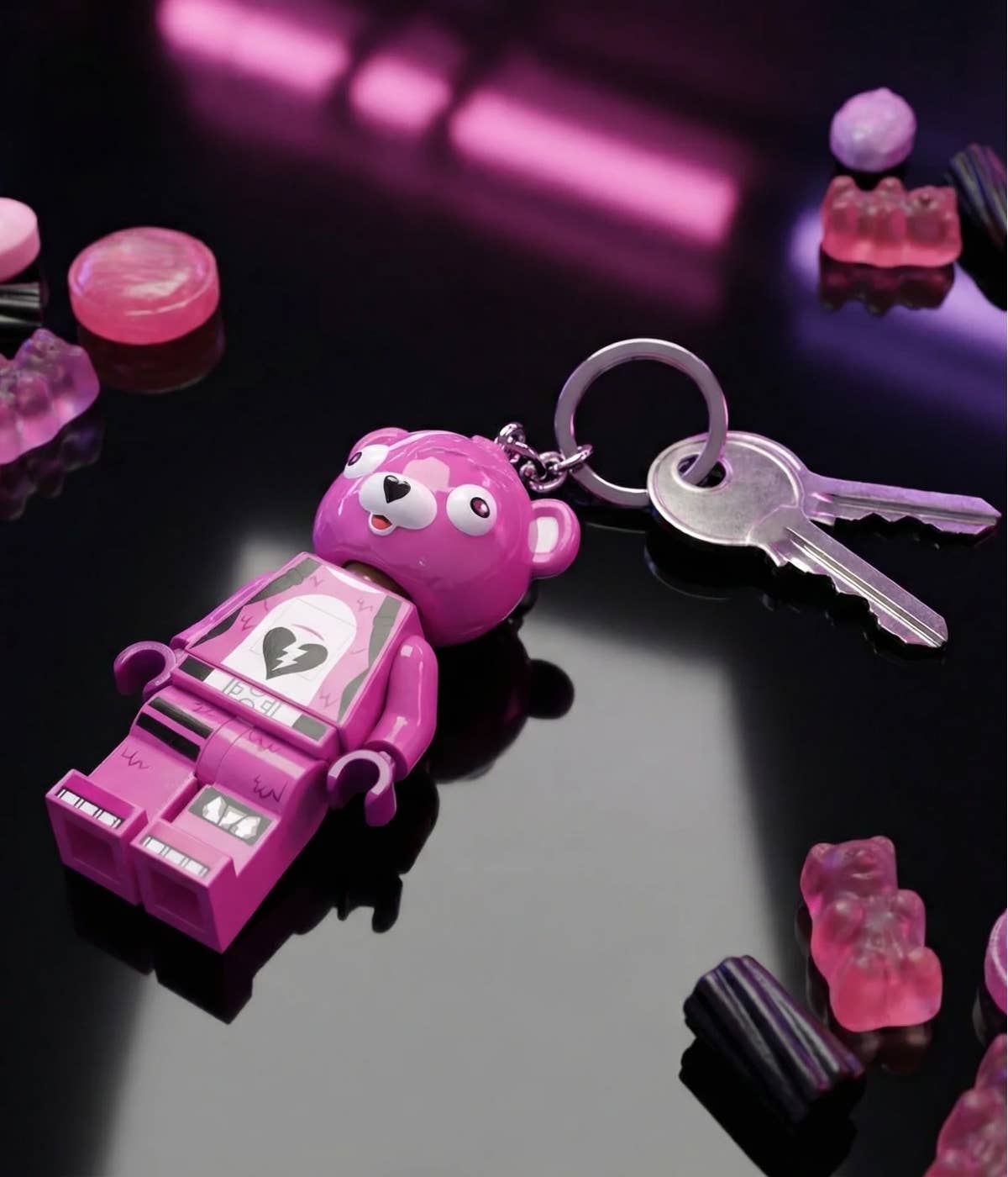 LEGO® Fortnite® Kuschel-Teamleiter Schlüsselanhänger Licht