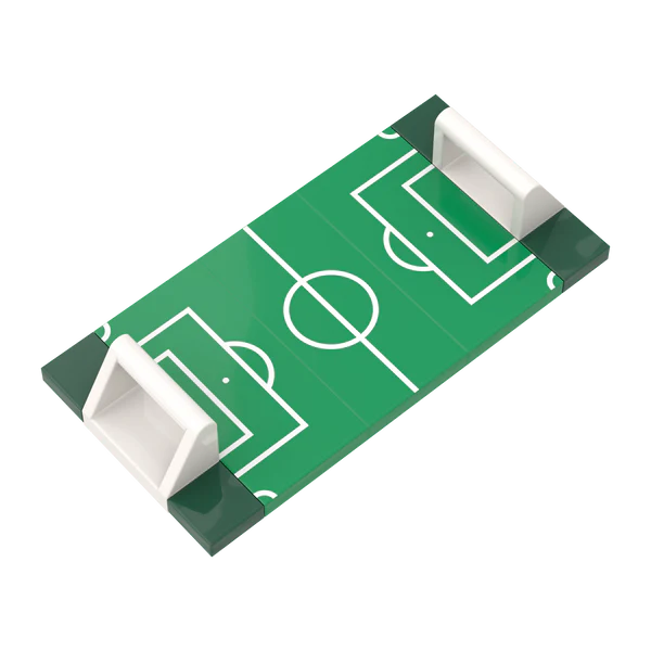 Bricks City Designer Soccer & Tennis Pitch