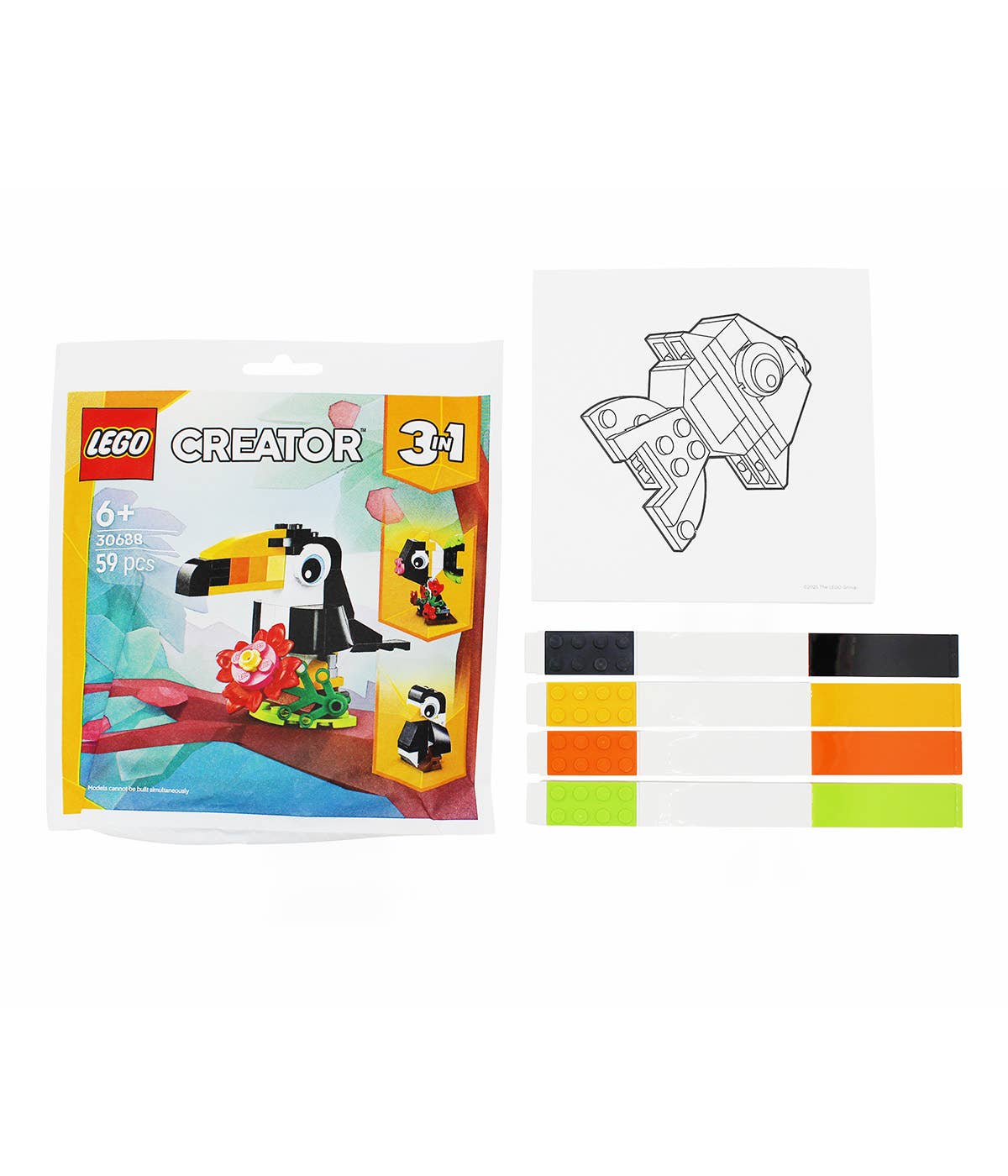 LEGO® Kreativset Tiere (3-in-1) in Geschenkbox – Bauen, Malen & Spielen