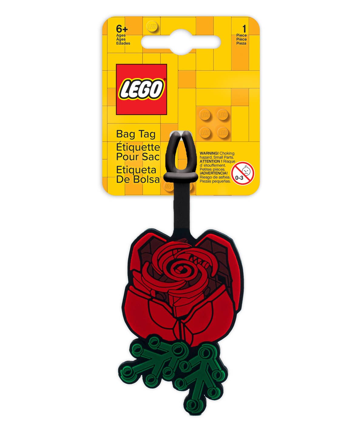 LEGO® Gepäckanhänger Silikon Botanicals Rose