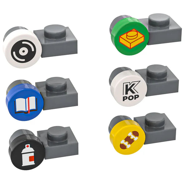 Bricks City Designer 6x Store Signs Culture
