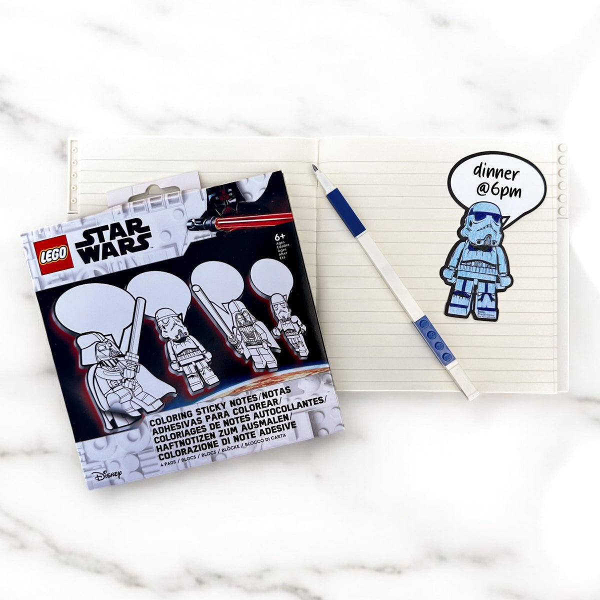 LEGO® Star Wars Darth Vader Haftnotizblock
