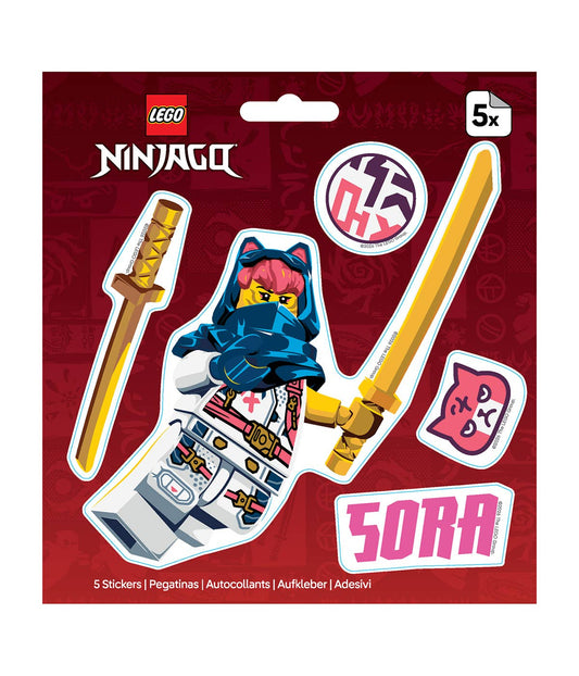 LEGO® NINJAGO® Sora Sticker 5 Stück
