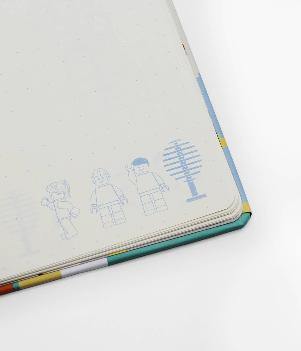 LEGO® Minifigures Notizbuch Gedanken