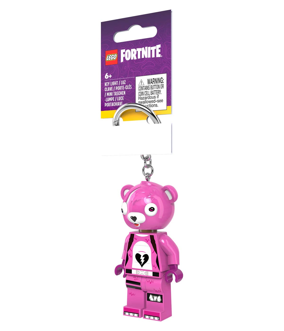 LEGO® Fortnite® Kuschel-Teamleiter Schlüsselanhänger Licht