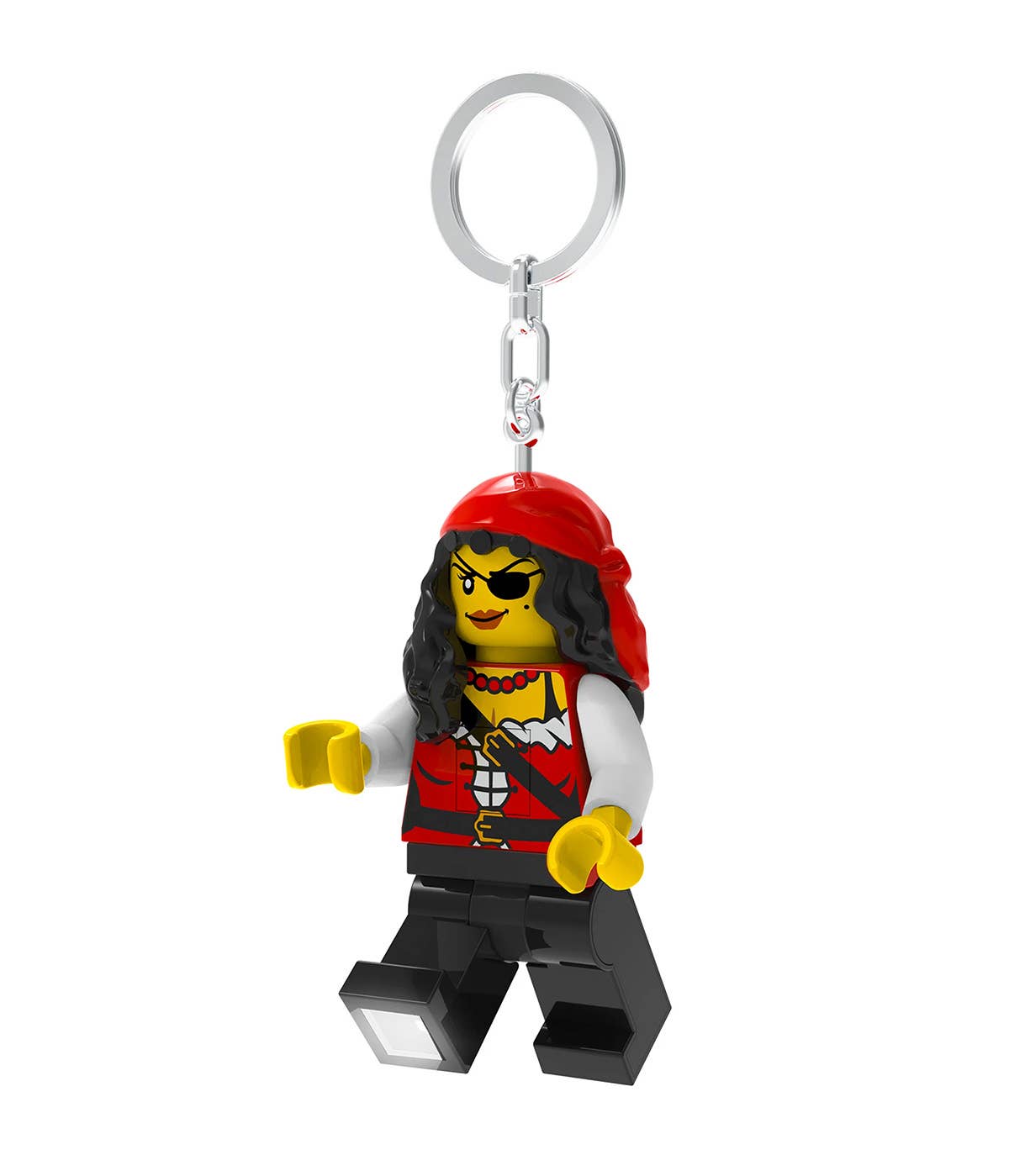 LEGO® Minifigures™ Piratenprinzessin Schlüsselanhänger mit Licht
