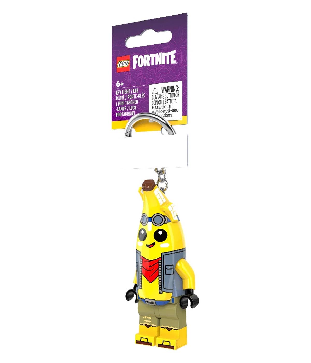 LEGO® Fortnite® Abenteuer Peely Schlüsselanhänger Licht