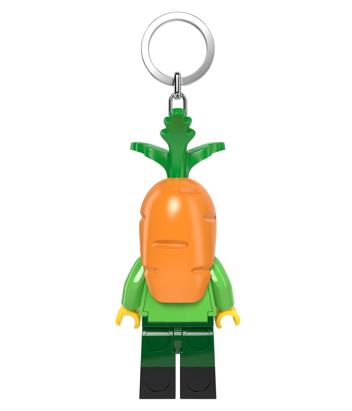 LEGO® Minifigures™ Karotten-Maskottchen Schlüsselanhänger mit Licht