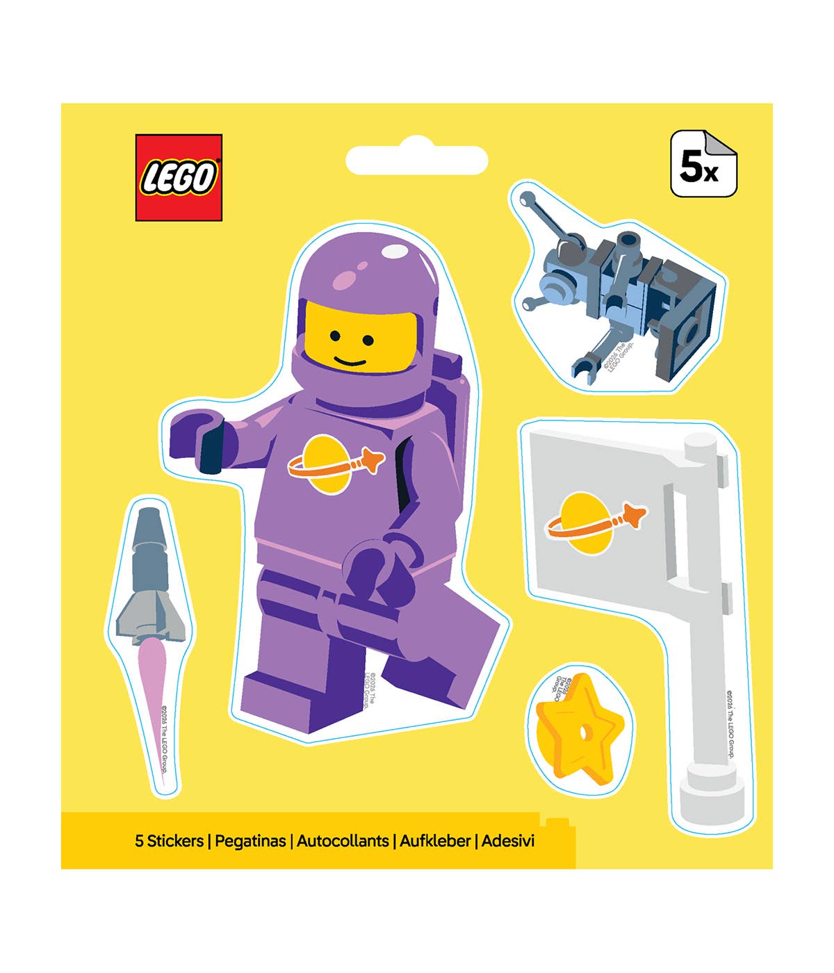 LEGO® Minifigures™ Aufkleber Astronaut