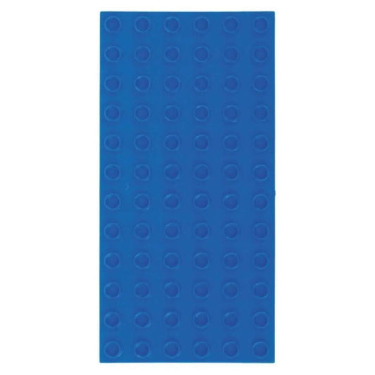 Big Briks Grundplatten 2 Stück, je ca. 10 x 19 cm, 6 x 12 Noppen, blau Strictly Briks