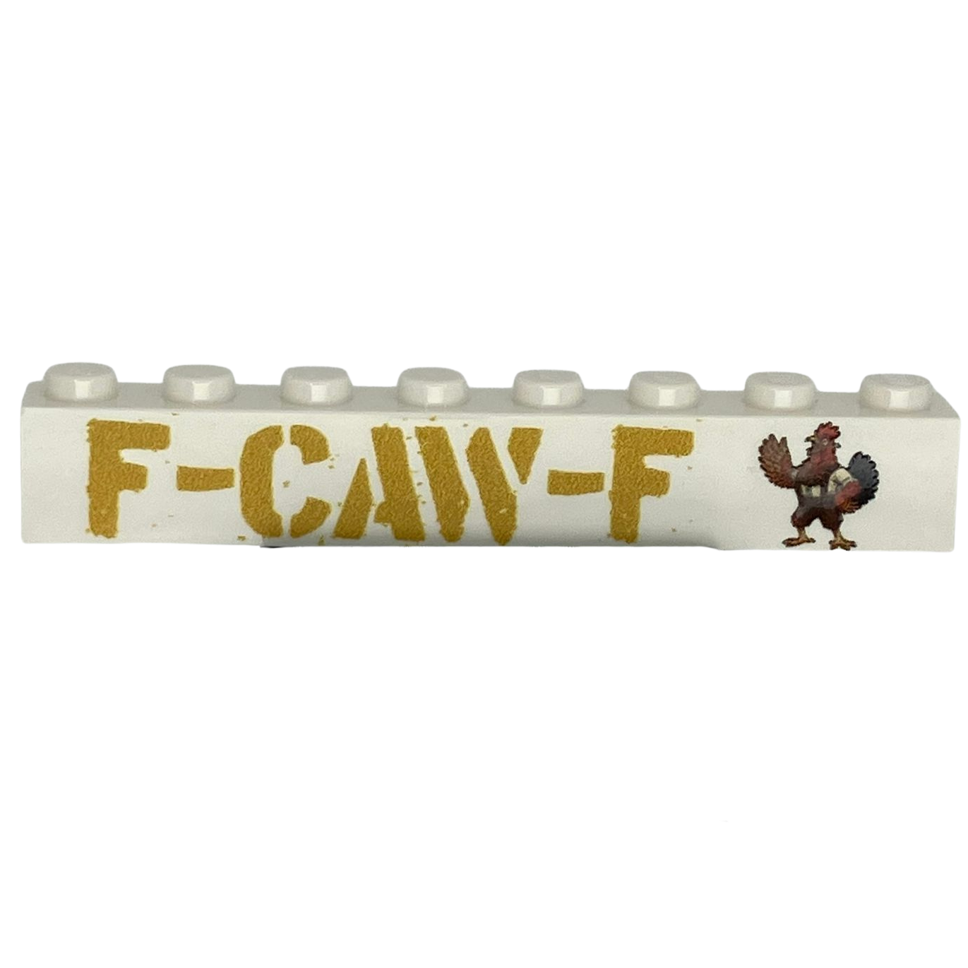 Custom LEGO® Fanstein „F-CAW-F“ – 1×8 – bedruckt - Brickhunter.shop