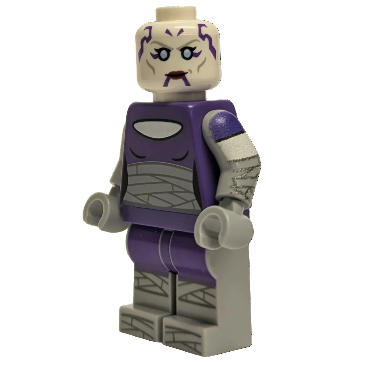 Custom LEGO® Minifiguren-Arme (Upgrade) – Dark Assassin Style – hellgrau - Brickhunter.shop