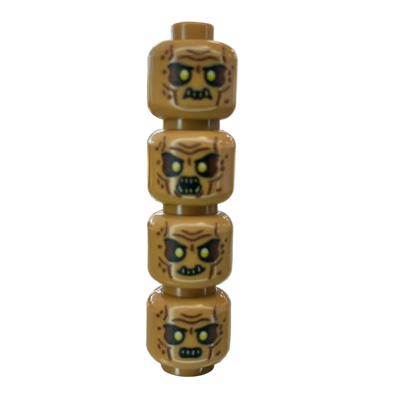 Custom LEGO® Minifiguren-Kopf – ORK-Style – bedruckt- MBB Custom - Brickhunter.shop