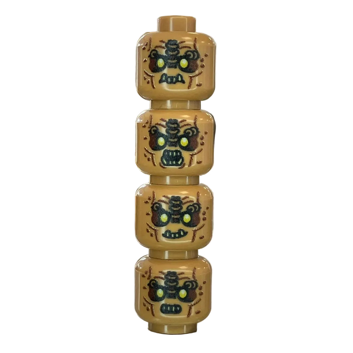 Custom LEGO® Minifiguren-Kopf – ORK-Style – bedruckt- MBB Custom - Brickhunter.shop