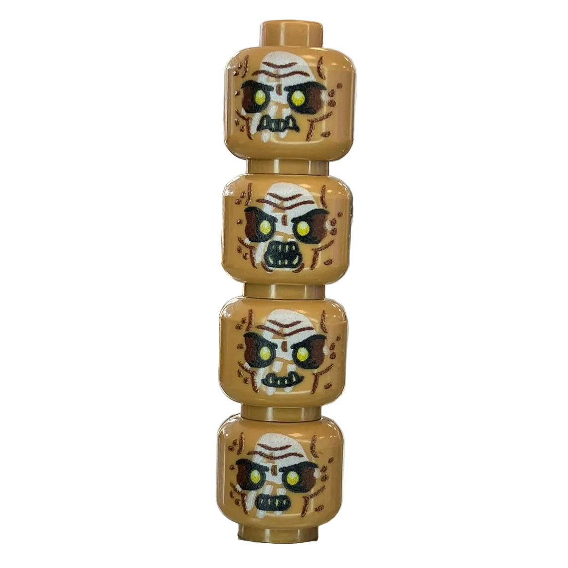 Custom LEGO® Minifiguren-Kopf – ORK-Style – bedruckt- MBB Custom - Brickhunter.shop