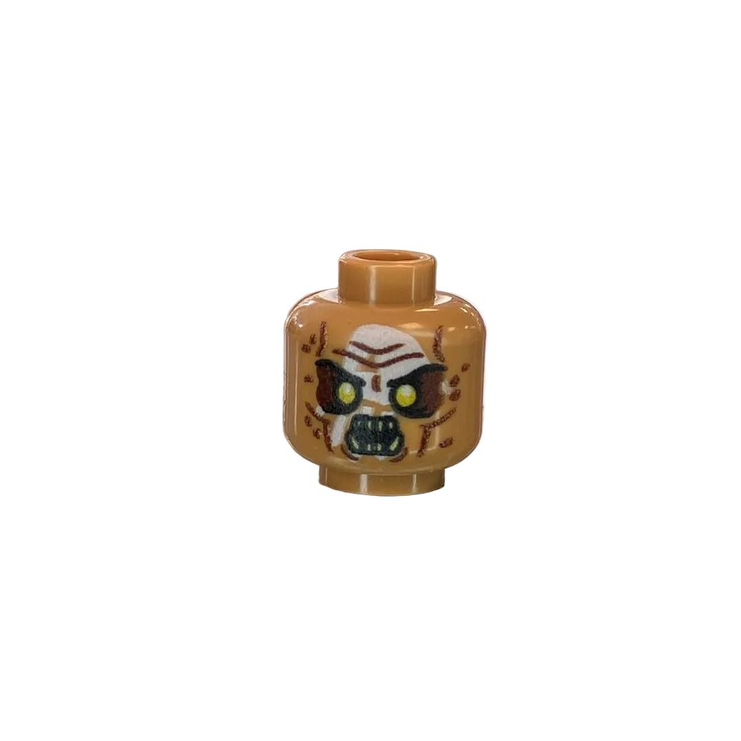 Custom LEGO® Minifiguren-Kopf – ORK-Style – bedruckt- MBB Custom - Brickhunter.shop