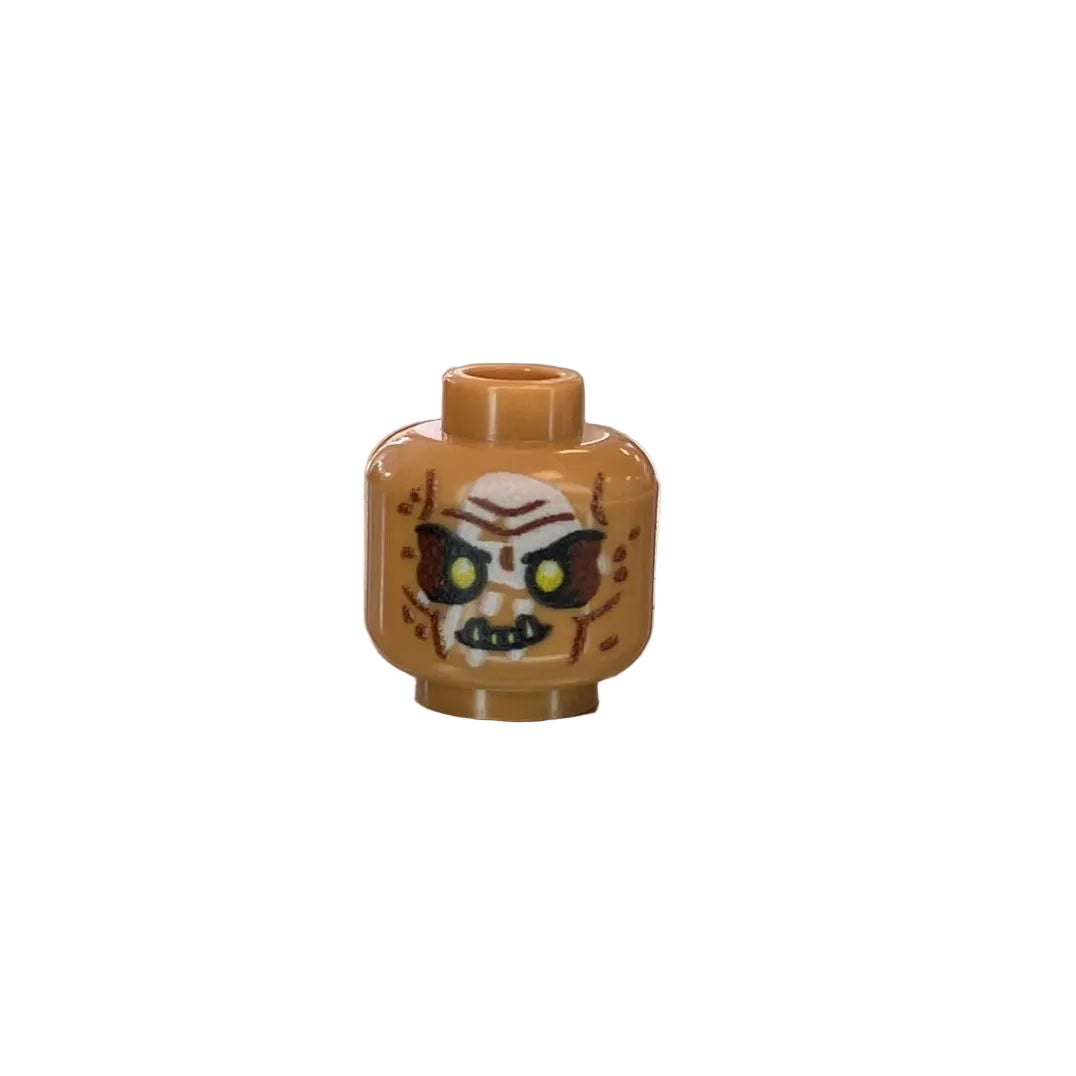 Custom LEGO® Minifiguren-Kopf – ORK-Style – bedruckt- MBB Custom - Brickhunter.shop