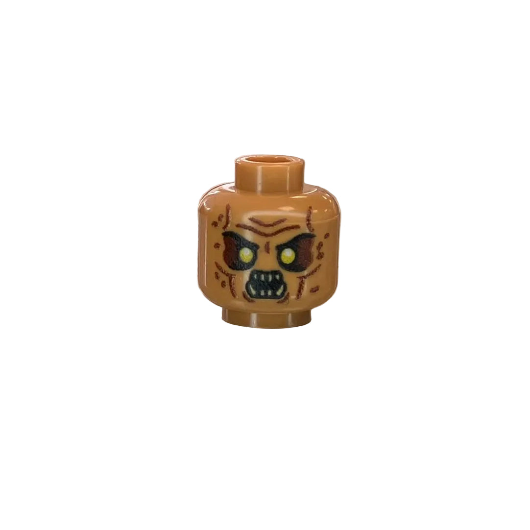 Custom LEGO® Minifiguren-Kopf – ORK-Style – bedruckt- MBB Custom - Brickhunter.shop