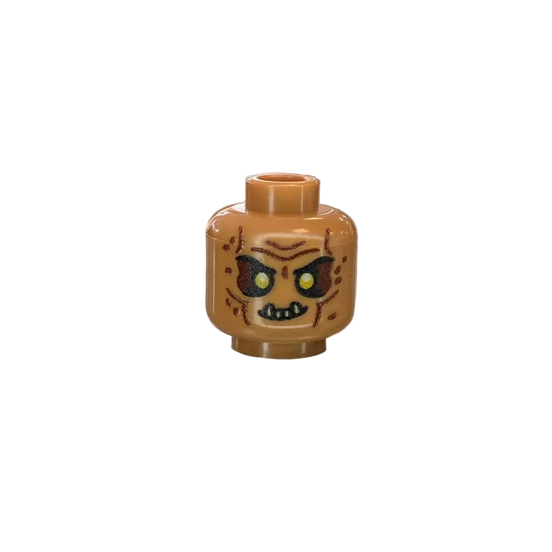 Custom LEGO® Minifiguren-Kopf – ORK-Style – bedruckt- MBB Custom - Brickhunter.shop