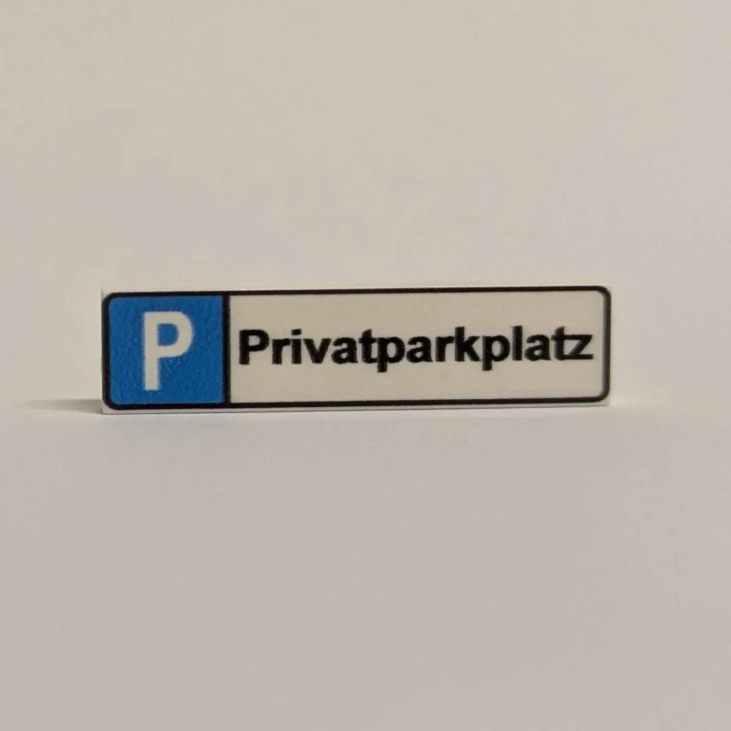 "Parkplatzkennzeichen" 1x4 Tile zur Auswahl Brickhunter.shop