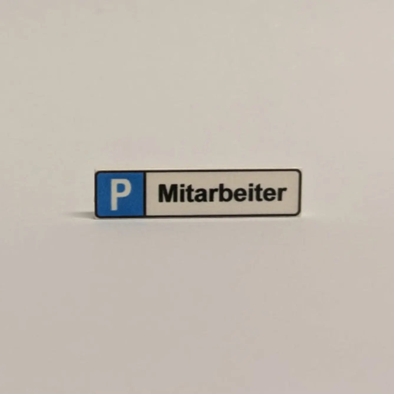 "Parkplatzkennzeichen" 1x4 Tile zur Auswahl Brickhunter.shop