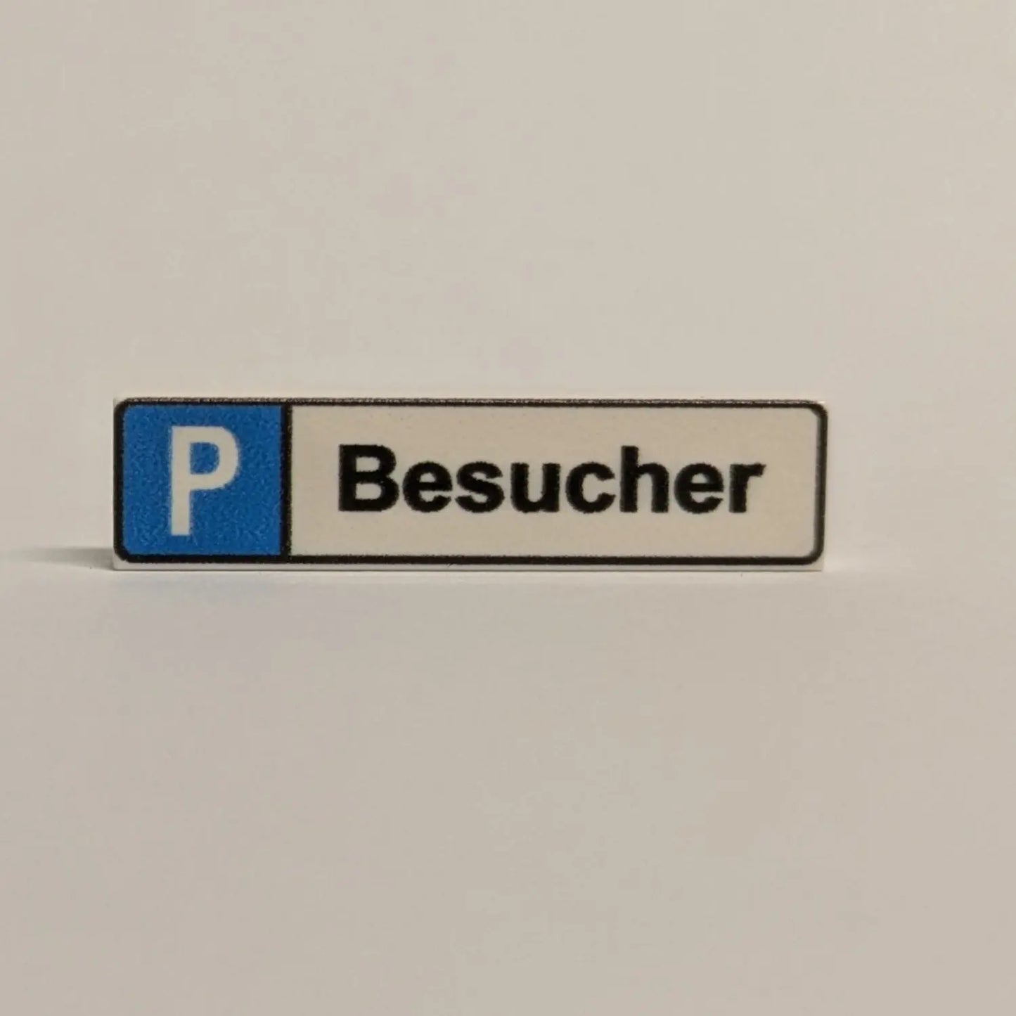 "Parkplatzkennzeichen" 1x4 Tile zur Auswahl Brickhunter.shop