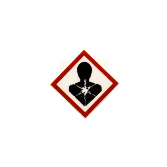 "GHS gesundheitsschädlich" 2x2 Tile Brickhunter.shop