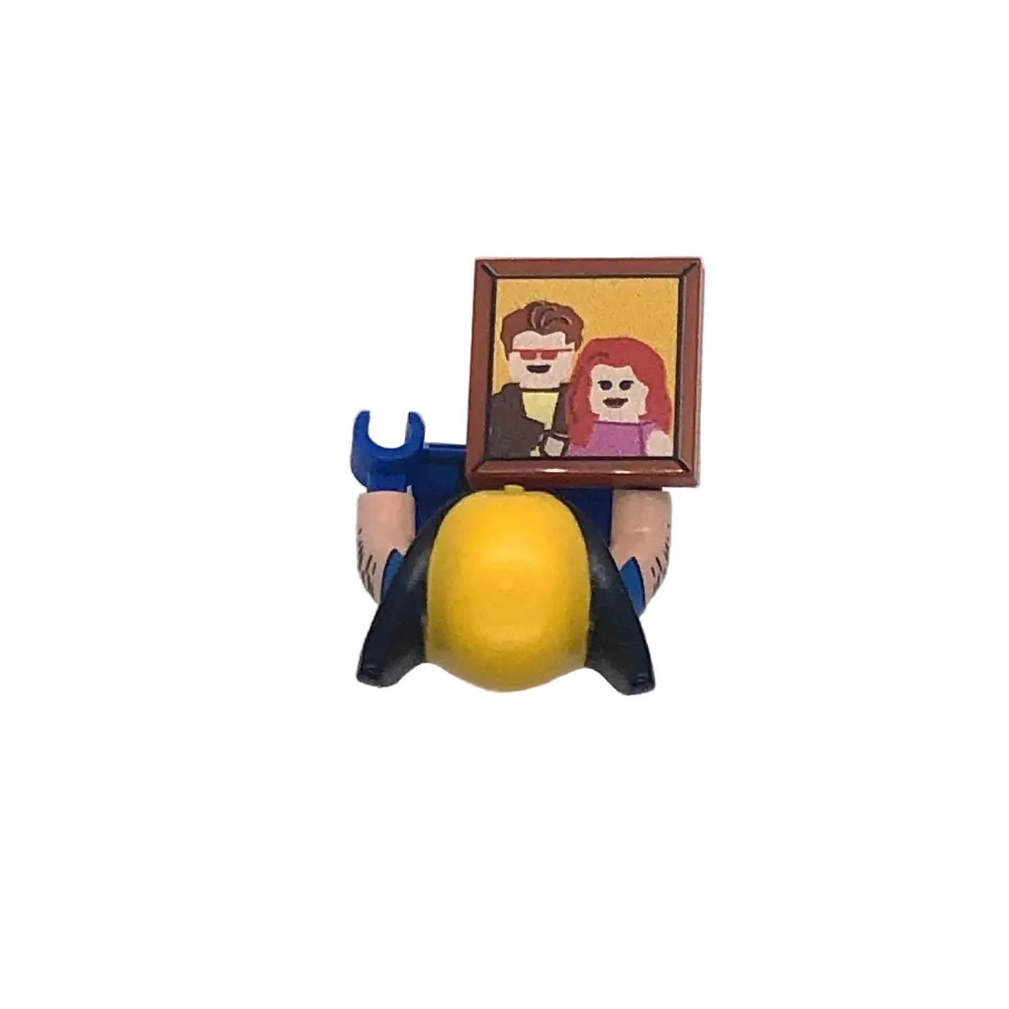 "X-Hero couple picture" 2x2 Tile Brickhunter.shop
