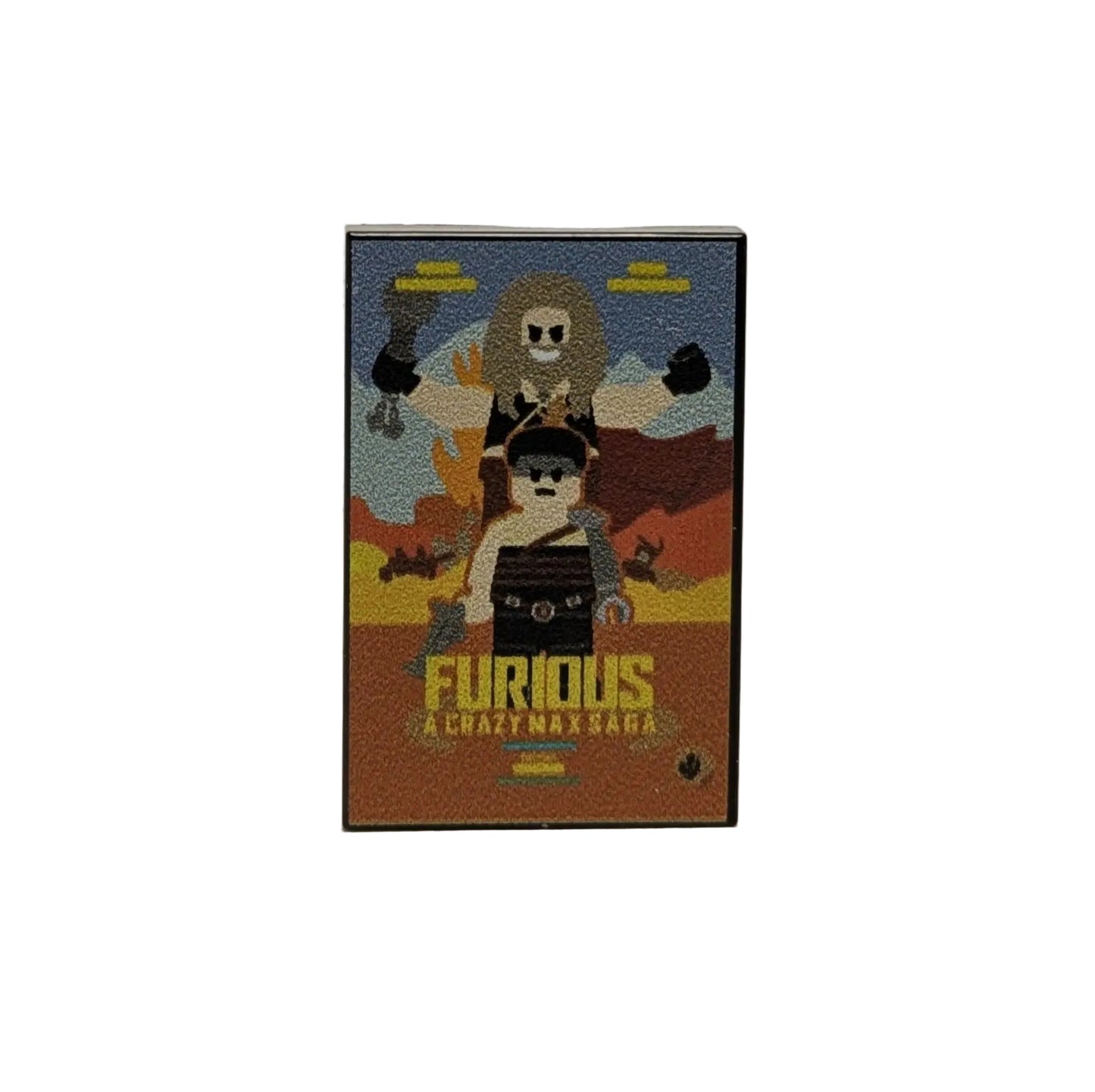 "Furious Poster" 2x3 Tile by MBB-Custom Brickhunter.shop
